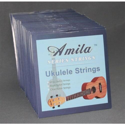 20 Sets Wholesale High Quality WHITE Nylon Hawaii Guitar 21" 23" 26" Ukulele Strings