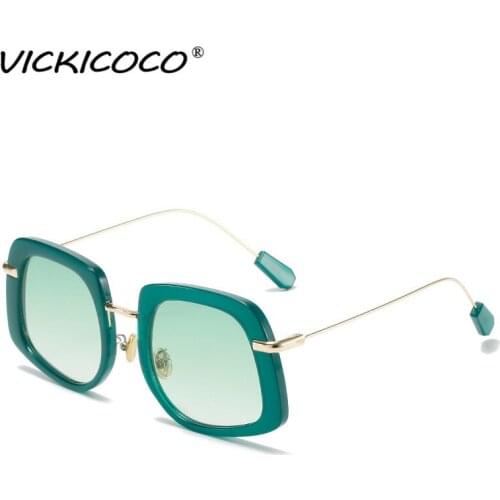 2021 Fashion Luxury Brand Square Sunglasses Women New Personality Oval Sun Glasses For Men Female Unique Metal Legs Shades UV400