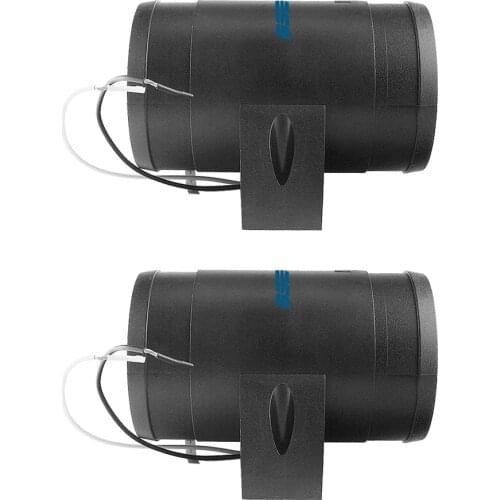 2x 12V 3" In-Line Marine Cabin Bilge Engine Air Blower 145 CFM Quiet Boat
