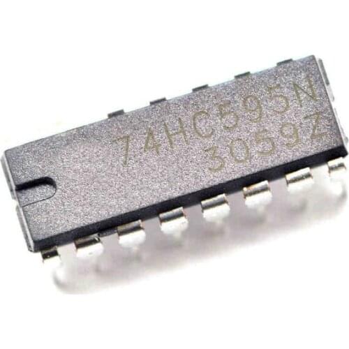 100/PCS LOT 74HC595 DIP-16 SOP-16 NEW