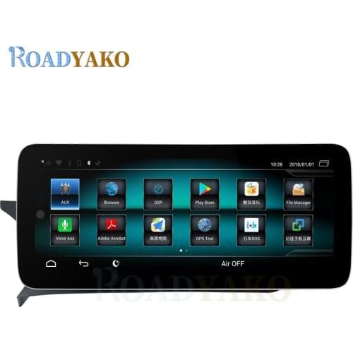 Android 12.3Inch Car GPS Navigation For Mercedes Benz C W204 2011 2012 2013 2014 LHD Original with Aux Radio Stereo Media Player