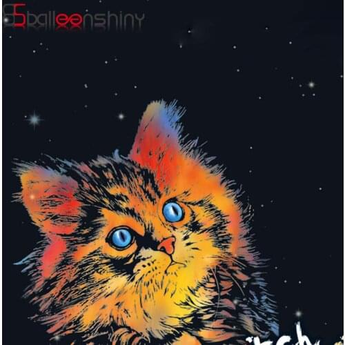 BalleenShiny Kids DIY Scratch Paintings Toys Manual Drawing Toys Kawai cat Scratch Art Paper Colorful Child Gift 40.5*28.5CM