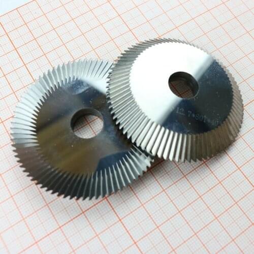 Free shipping 72-tooth Double -sided Alloy cutter 0010C C.C. carbide Angular cutter for WENXING two-head machines