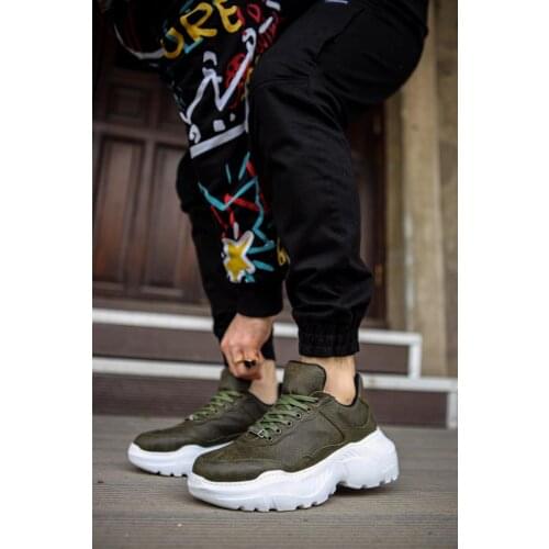 Knack High Base Daily Shoes N75 Khaki