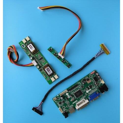 Kit for LTM220M1-L01 Monitor Screen DIY M.NT68676 Controller board 1680X1050 22" 30pin Driver DVI VGA LVDS 4 lamps