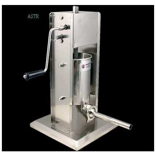 12L Manual vertical filler hand sausage machine Ham filling machine Sausage making machine All stainless steel materials Thicken