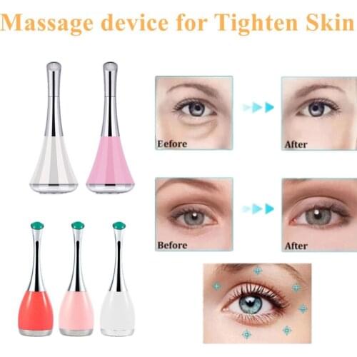 5 Styles 3D Face Lifting Eye Messager Tool Woman Wrinkle Remover Tighten Skin Microcurrents Vibration Massager 2021 Hot Sale