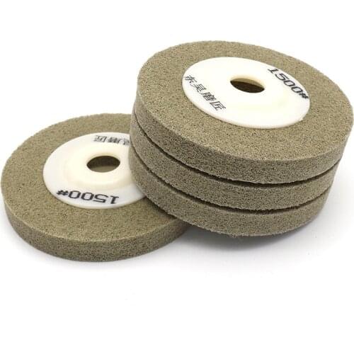 1Pcs Nylon Fiber Polishing Wheel 100x16mm Grinding Machine Polishing Wheel Abrasive Grinding Discs Polishing Pad Tools