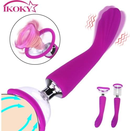 Nipple Sucker Clitoris Stimulation Masturbator Clitoral G-Spot Pump Erotic Toys for Woman Super Powerful Vagina Sucking Vibrator