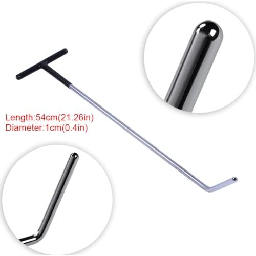 Super PDR Stainless Steel Pry Bar Tools Push Rods Hooks Car Crowbars Opening Tool For Repairing Car Dent Removal Hand Tool