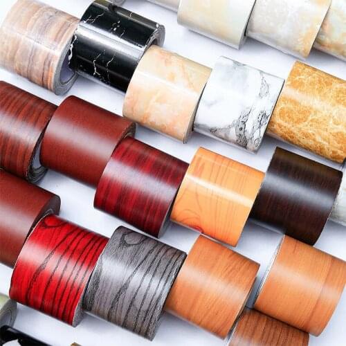 Household Self-Adhesive Wallpaper Waterproof Wall Stickers PVC Window Decoration Living Room Corner Stickers Bathroom Wallpapers