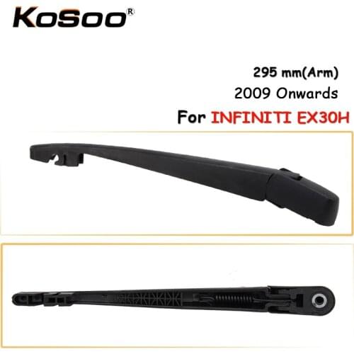 KOSOO Auto Rear Window Windshield Wiper Blades Arm Car Wiper Blade For Infiniti EX30H,295mm 2009 Onwards,Car Accessories Styling