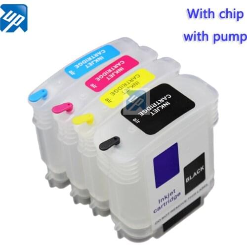 UP brand refillable ink cartridges for HP Officejet Pro 8000 A809a A811a A809n 8500 A909b A910a A909a A909n A909g A910g A910n