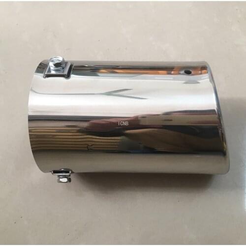 For Toyota Land Cruiser Prado 120 2003 2004 2005 2006 2007 2008 2009 Exhaust Pipe Tail Throat Stainless Steel Material