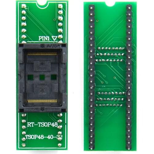 Top Quality Original TSOP48 to DIP48 adapter TSOP48 socket for RT809F RT809H & for XELTEK USB Programmer
