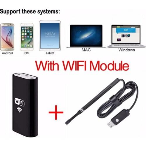 WIFI IOS Android IOS PC Otoscope Camera Ear Health Care Inspection Video Endoscope OTG USB Visual Ear Clean Pick Spoon Camera
