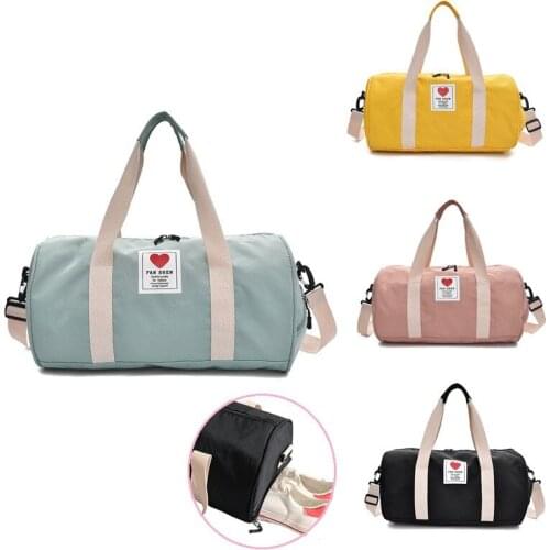 Womens Gym Male Bag Top Female Sports Shoe Bag for Women Gym Fitness Over the Shoulder Sport Bag Travel Handbags