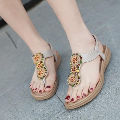 New Style Flat Women Sandals Fashion Shoes Lightweight Non-slip Ladies Summer Designer Sandals