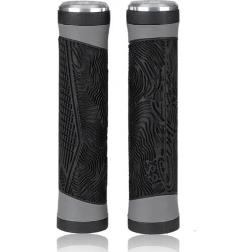 1 Pair Non Slip Silicone Handlebar Grips Covers for MTB Downhill Folding Bike