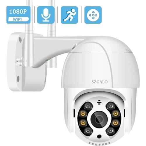 3MP PTZ WiFi Camera Motion Two Voice Alert Human Detection Outdoor IP Camera Audio IR Night Vision Video CCTV Surveillan