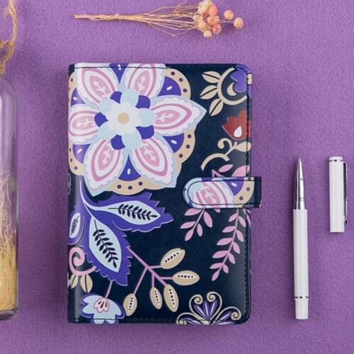 A6 Exquisite Loose Leaf Refill Notebook Spiral Binder Colourful Planner Book Replacement Refill Handbook Kawaii Stationary
