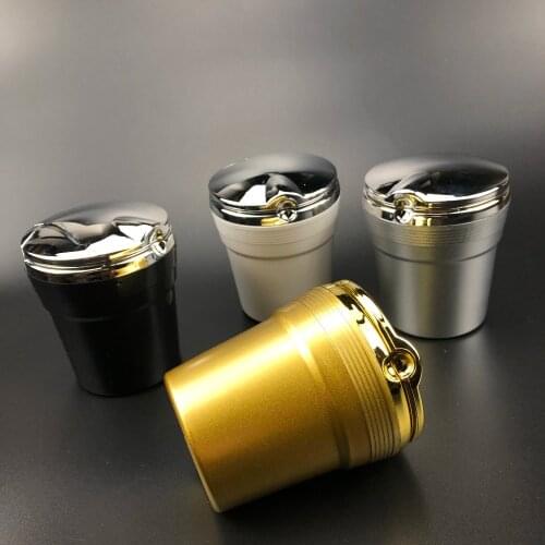 Car Ashtray with LED Blue Light For HAVAL H1 H2 H3 H5 H6 H7 H8 H9 M4 M6 Concept B COUPE F7x SC C30 C50