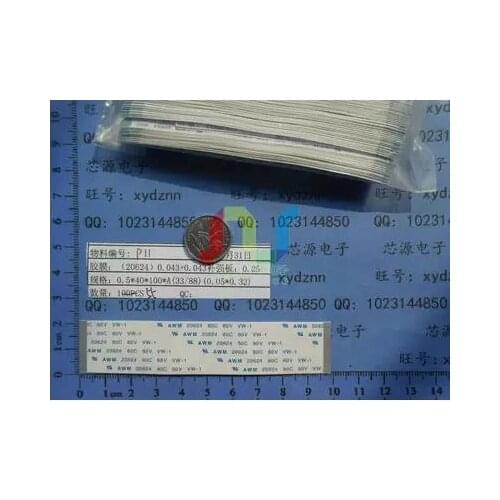 Free shipping flat cable the loop 0.5mm-40p-100mm-A FPC LCD LVDS 0.5mm 40pin 100mm lenght homonymous ffc line