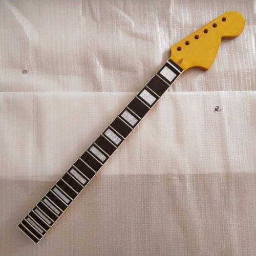 Big head 22 frets Top grade electric guitar parts Guitar Neck white block inlay