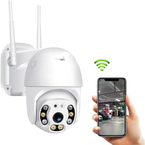 HD remote control 1080P PTZ IP Camera Outdoor Speed Dome WiFi Camera 2MP Audio AI Detection Super Mini Home Security Camera