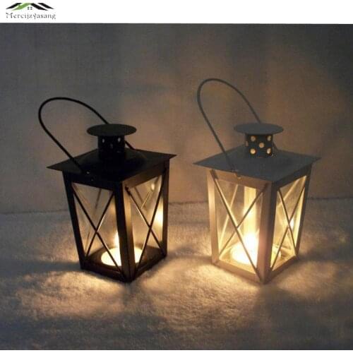 2PCS/LOT Metal Bird Cage Wedding Candle Holder Lantern Morocco Vintage Small Lanterns For Candles Decorative Cages Lamp 010