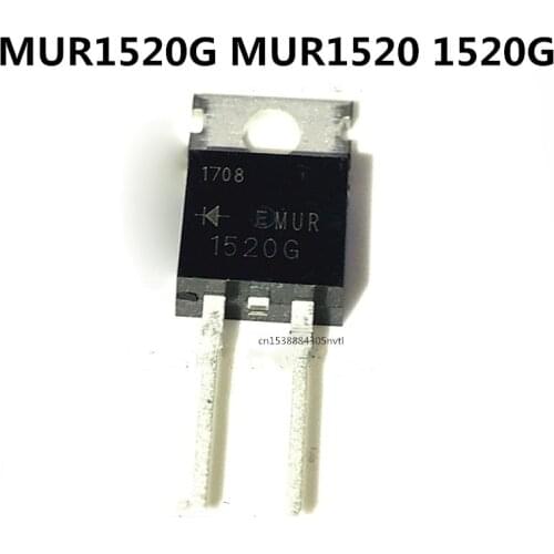 Original 5PCS/ MUR1520G MUR1520 1520G TO-220