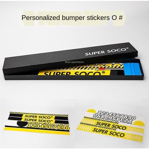 Original Stickers Apply for Super Soco Ts Tc Tcmax Cu Models