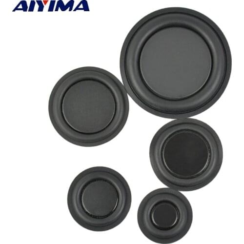 AIYIMA 2Pcs Audio Bass Vibrating Diaphragm Passive Radiator Speakers Repair Parts 30/35/40/45/62mm DIY For Speaker Accessories