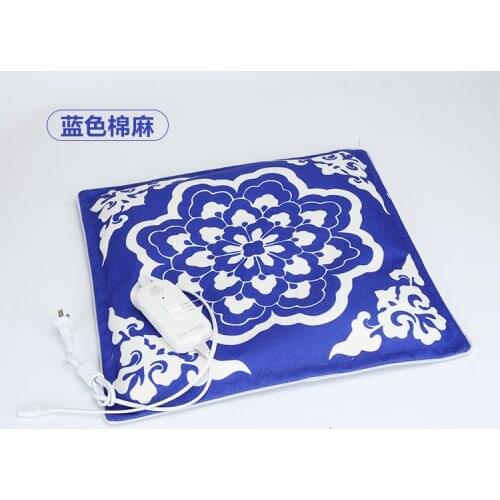 Electric Heating Moxa Cushion Pillow Chinese Herbal Wormwood Mat Office Home Health care Moxibustion Seat Chair Warm Hot Pad