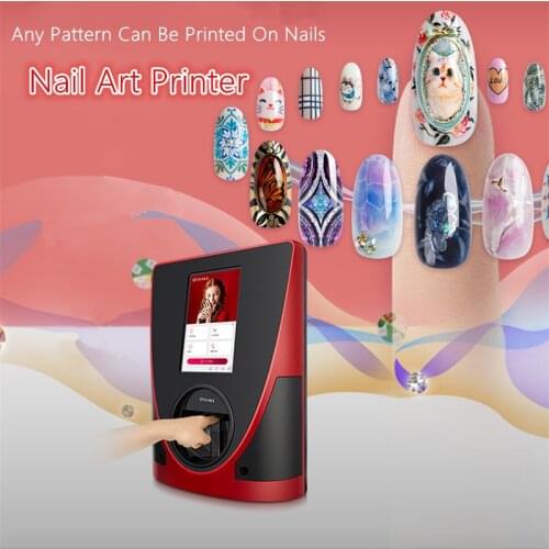 2020 Nails printer Mobile Nail Printer Professional Nails Art Equipment Nail Tools for Manicure Tool Print Photos Color Printing