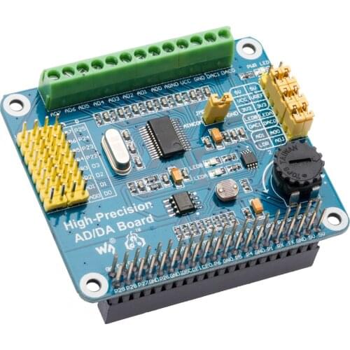 Raspberry Pi High-Precision AD/DA Board Seeed 114990831