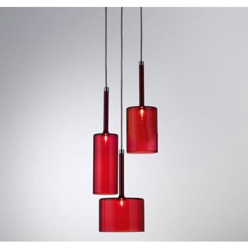 Modern simple and innovative Nordic glass wine cup coffee bar dining room pendant light decoration ZH FG451