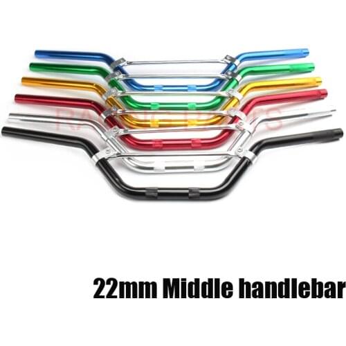 Universal Quality Aluminum 22mm Handlebar for dirt pit bike 7/8" inch Handle bar motocross off road motorcycle free shipping