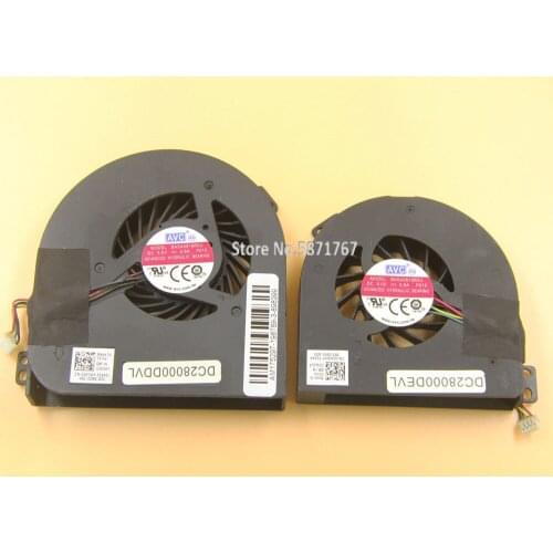 CPU + GPU cooling fan cooler for DELL M4800 0WGVF 00WGVF 02K3K7 0WGVF