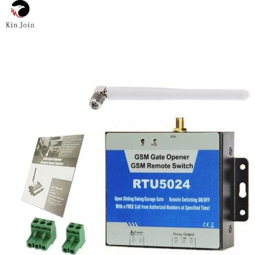 200 users RTU5024 GSM Garage Swing sliding Gate door Opener Relay Switch Remote Access Control Wireless Door Opener