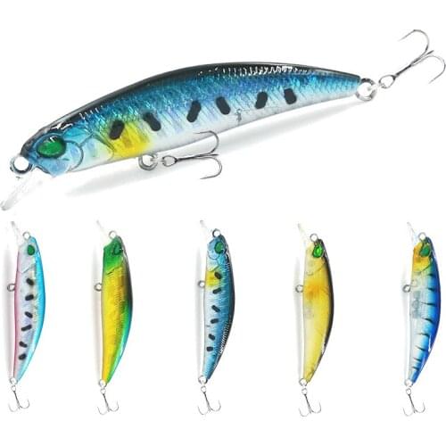 2018 Cheapper Minnow Carp Fishing Lure 7cm / 4.3g Hard Bait Freshwater Sea Lures Pesca Isca Artificial