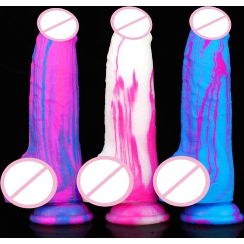 Anal Plug Strapon Gode Erotic Soft Dick Silicone Penis Dildo Sex Toy For Women Massage Sexual Adult Sexshop Gay Men Dildo Pig 18