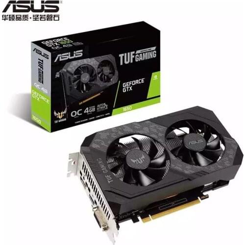 ASUS TUF-GTX1650-O4GD6-GAMING Video Cards GPU Graphic Card NEW GTX 1650 4GB