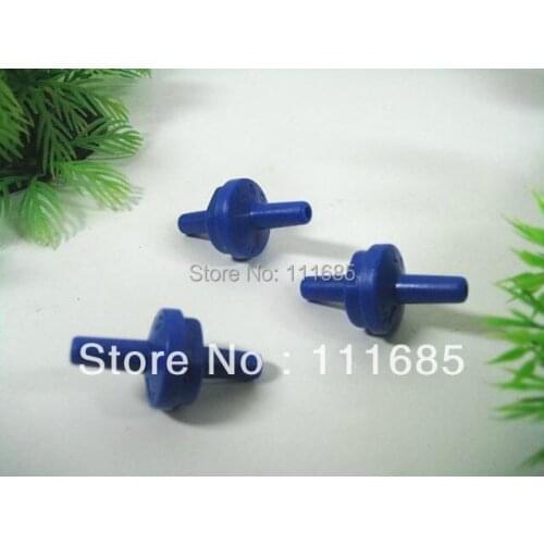 Free shipping 1000pcs Blue Plastic Non-return Check Valves for Aquarium Air Pump,Use for Fish Tank/Aquarium