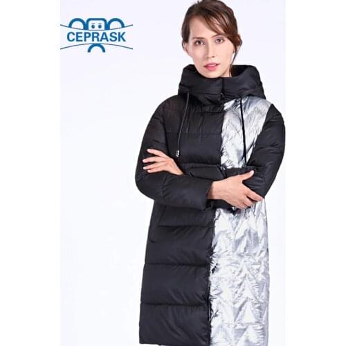 Женские пуховики 2019 CEPRASK China At AliExpress