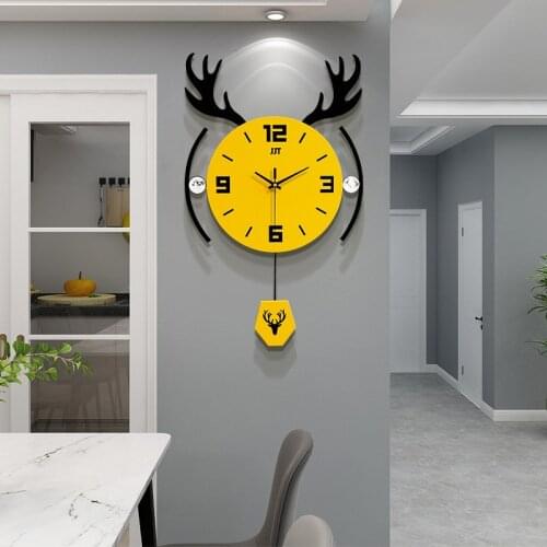 Creative Fashion Wall Watch Clock Decoration Indoor Many Occasions Nordic Style Modern Minimalist Clock Wall Clock