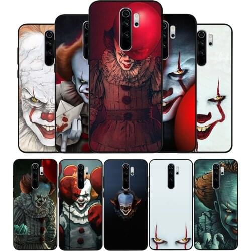 Stephen Kings It black Silicone Phone Case For Redmi note 9 8 7 Pro S 8T 7A Cover