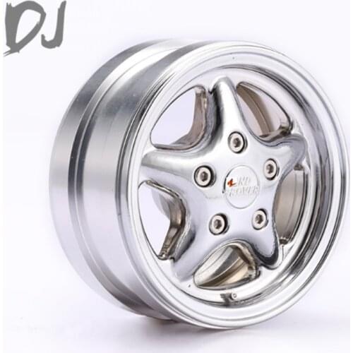 DJ TRX4 RC Car Wheel Hub for D90 Guard Trx-4 Scx10 Aluminum Alloy 1.9'' RC Cars 4wd Clamped Tire Wheels