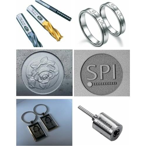 For gold silver jewelry marking 20 watt fiber laser metal marking engraving machine