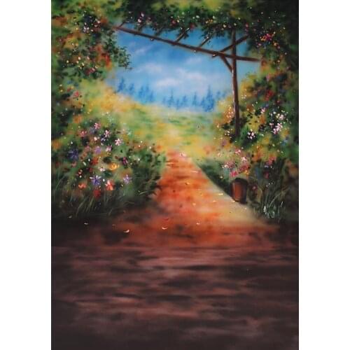 Oil paint style background newborn photography wall paper fabric baby shower photo backdrops for photo studio accessories lv-274